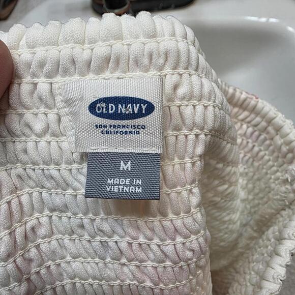 Old Navy Women's Floral Maxi Dress with Smocked Top- size medium NWOT - Picture 6 of 8